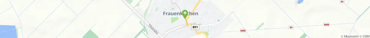 Kartendarstellung des Standorts für Seewinkel Apotheke in 7132 Frauenkirchen